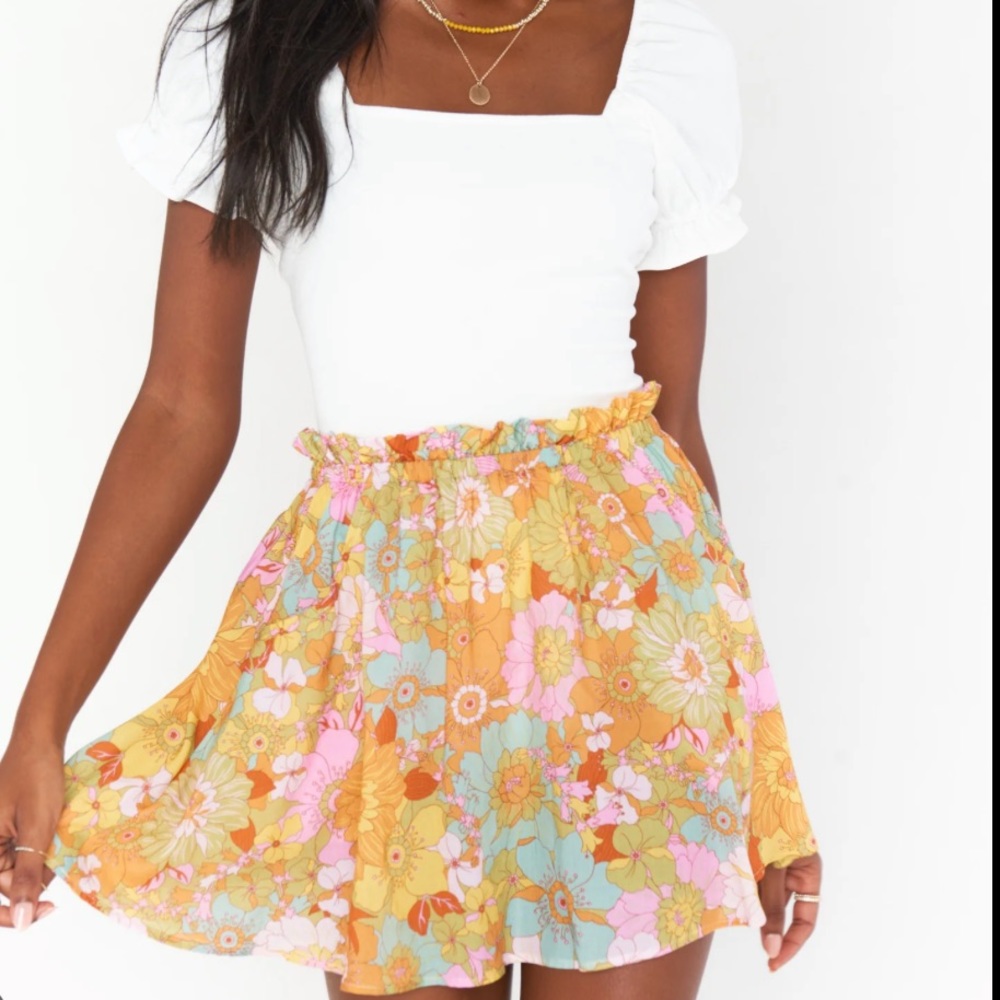 Show me your mumu mini skirt